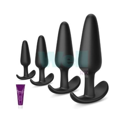 4pcs-black-silicone-anal-plug-set